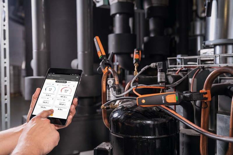 Termómetro de pinza inalámbrica Smart Probe Testo 115i