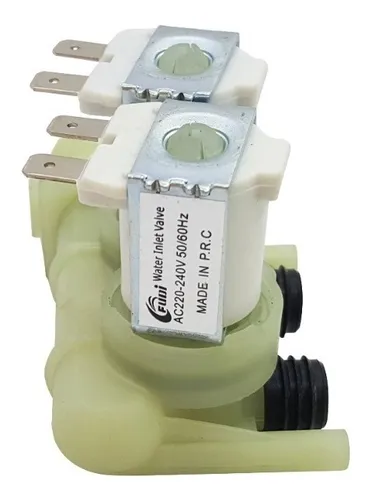 Electroválvula de lavarropas Ariston 2 vías AB40 AB43 AB53 original