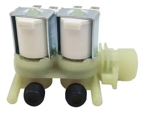 Electroválvula de lavarropas Ariston 2 vías AB40 AB43 AB53 original