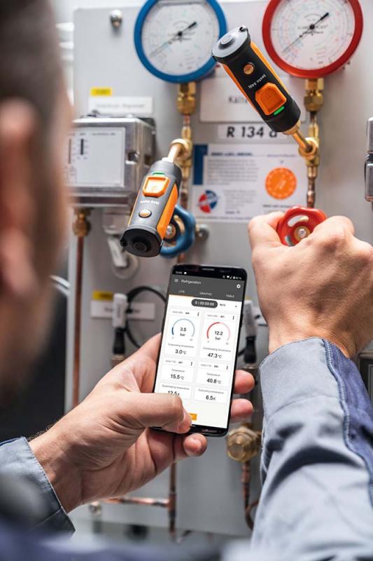 Manifold Digital Testo 549i Bluetooth Smart Probe