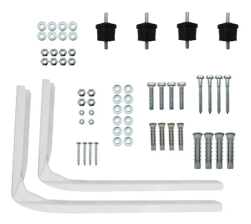 Kit Mensulas Tornillos Tacos Aire Acondicionado 2200 A 3500