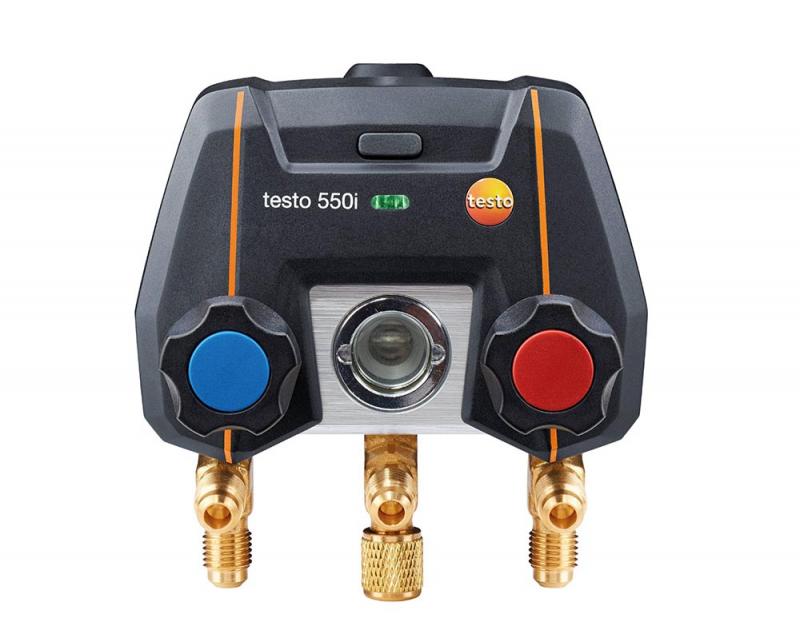 Kit Analizador digital Testo 550i bluetooth + dos pinzas de temperatura y maletín