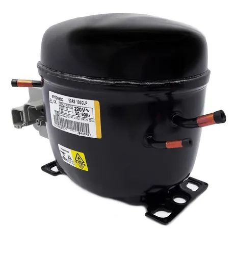 Motor compresor de heladera Embraco 1/3 hp - Gas R600 EGAS100CLP