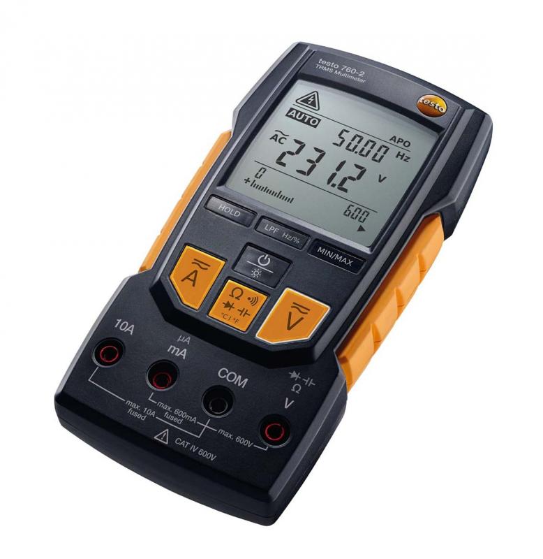 Multímetro Digital Testo 760-2 Tester True RMS 600V