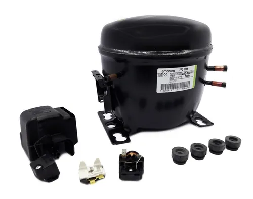Motor compresor de heladera Embraco 1/5+ hp Gas R12 FF60BK