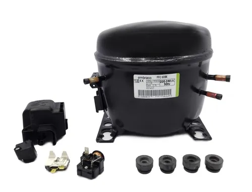 Motor compresor de heladera Embraco 1/5+ hp Gas R12 FF60BK