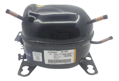 Motor compresor de heladera Embraco 1/10 hp - Gas R12 EMI30ER