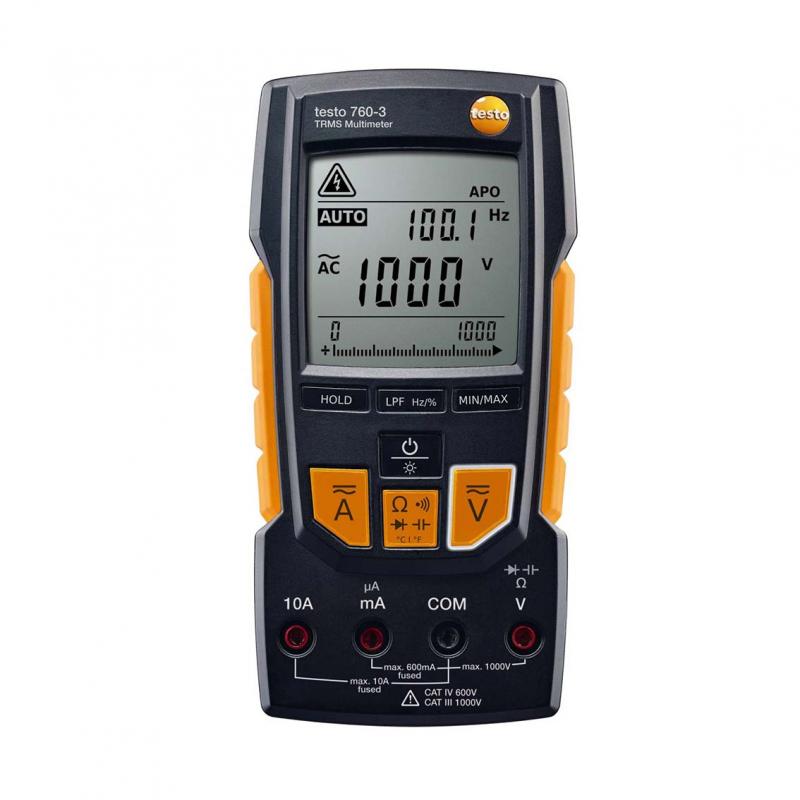 Multímetro Digital Testo 760-3 Tester True RMS 1000V