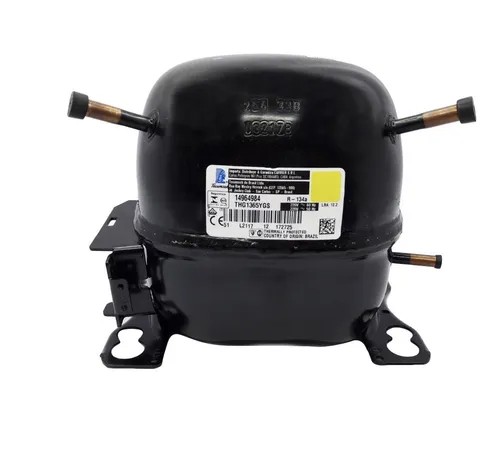 Motor compresor de heladera Tecumseh 1/6 hp - Gas R134A THG1358YGS