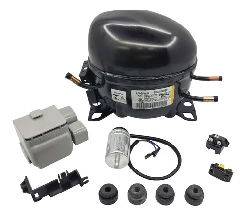 Motor compresor de heladera Embraco  1/4 hp - Gas R134 ERU280HSP (ECO)