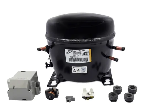 Motor compresor de heladera Embraco  1/4 hp - Gas R12 FFU70AK