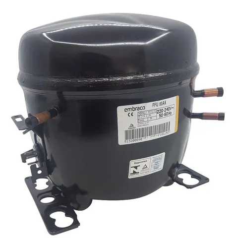 Motor compresor de heladera Embraco  1/4+ R12 FFU 80AK