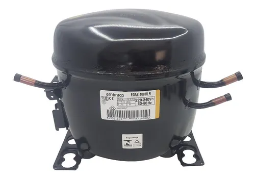 Motor compresor de heladera Embraco  1/3  hp Gas R134 EGAS100HLR