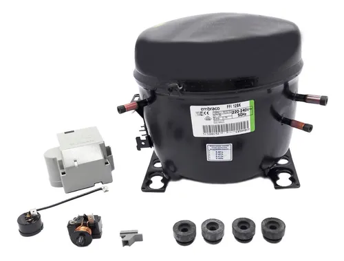 Motor compresor de heladera Embraco  1/3+ hp Gas R12 FFI12BKW