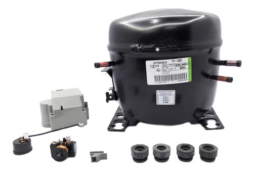 Motor compresor de heladera Embraco  1/3+ hp Gas R12 FFI12BKW