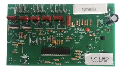 Plaqueta para lavarropas Drean Concept Electronic 116 con terminales palas