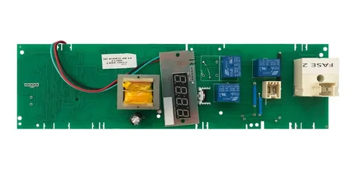 Plaqueta con display para lavarropas Candy 7CA81A