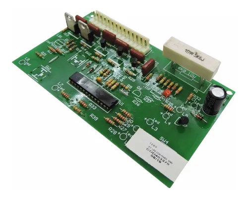 Plaqueta para lavarropas Drean Concept Electronic CDA156 con terminales pines y pulsadores bajos