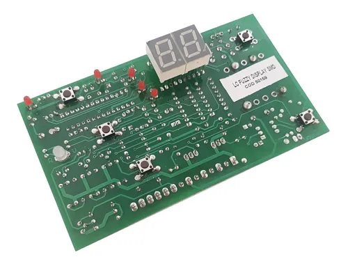 Plaqueta para lavarropas Drean Fuzzy Logic con Display y pulsadores bajos