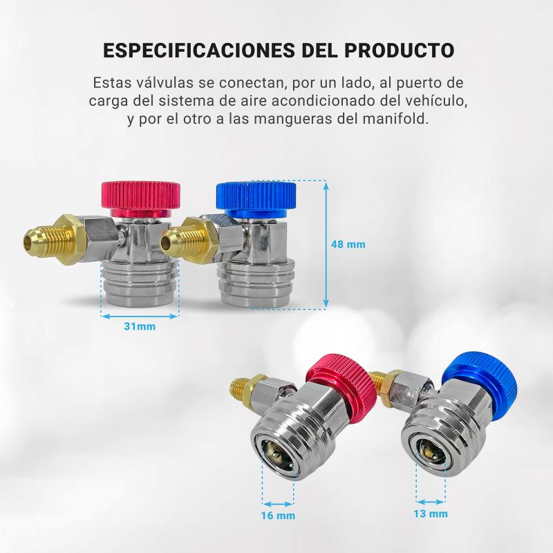 Kit Carga Aire Acondicionado Automotor R134