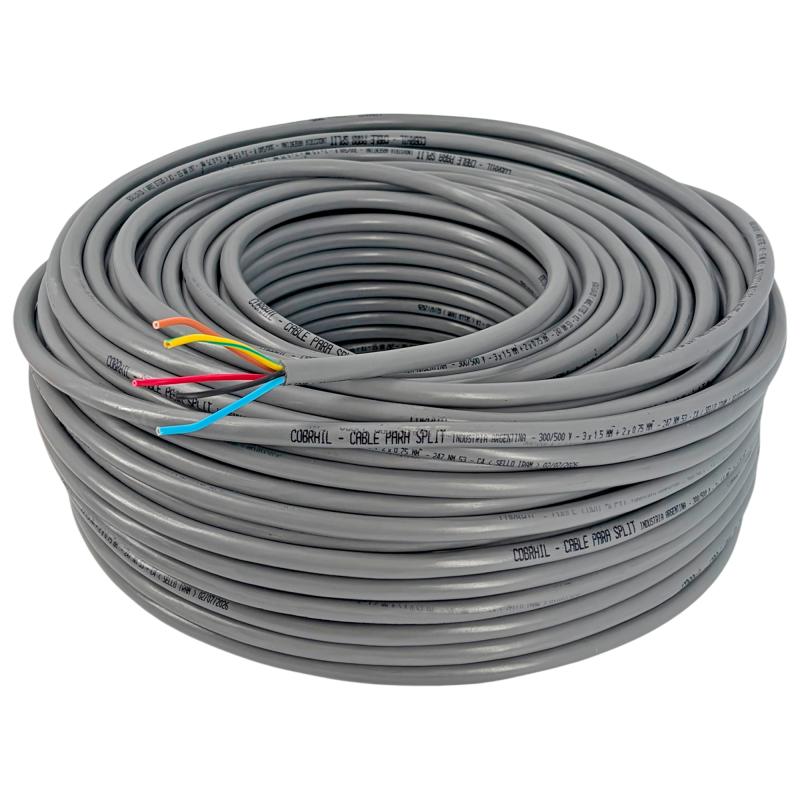 Cable Taller 5 X 2,5 Mm Tierra Alargue 1 Metro Lineal