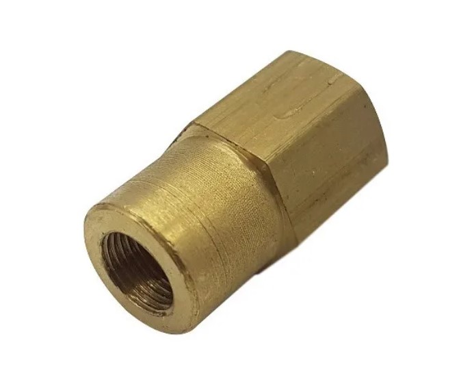 Vacuómetro con acople para bomba de vacio