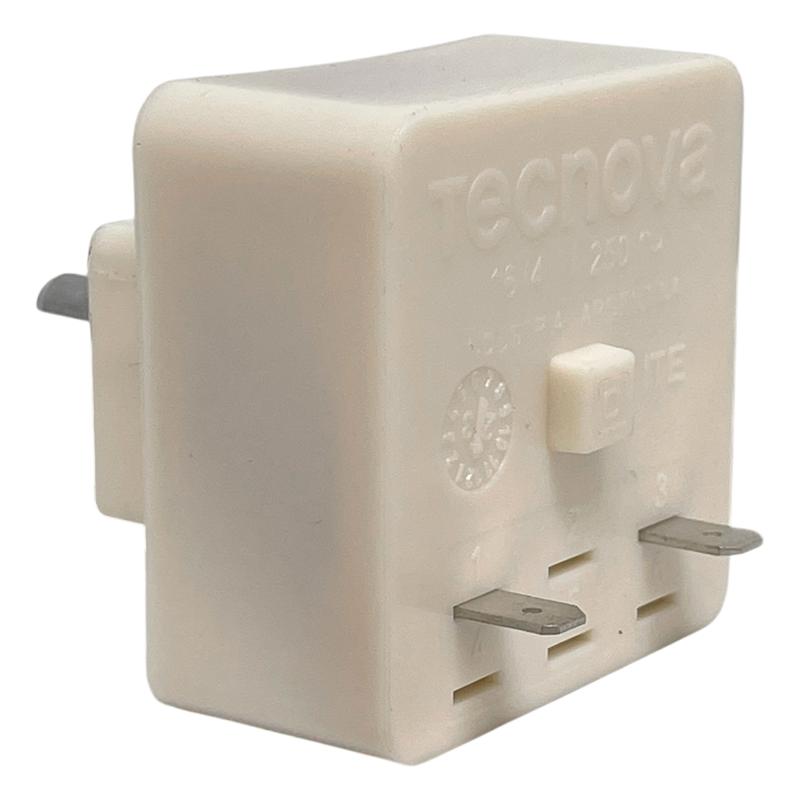 Reloj Lavarropas 2 Contactos Eje Media Caña Tecnova Original