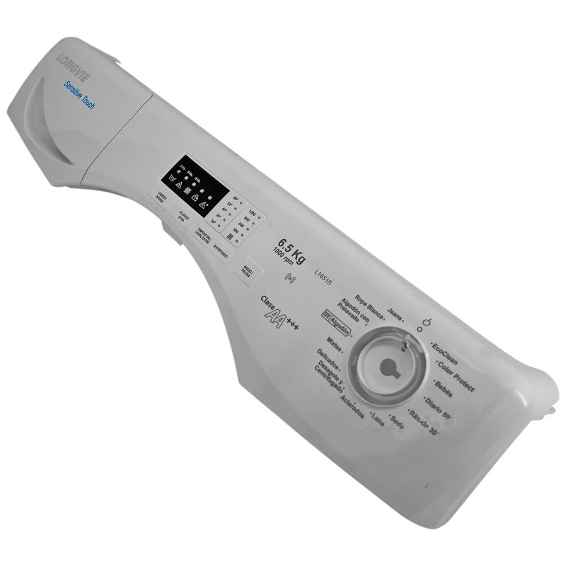 Frente Estetica Lavarropas Longvie L16510 1000 Rpm Blanco