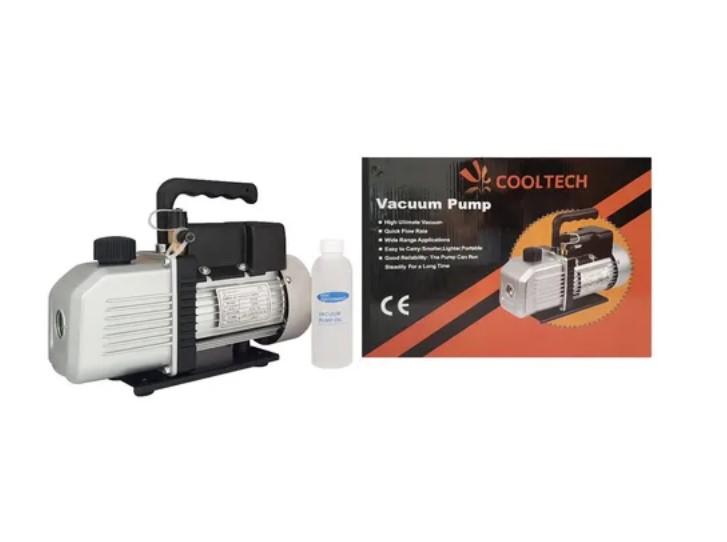 Bomba de vacío Cooltech 70l 2 Etapas