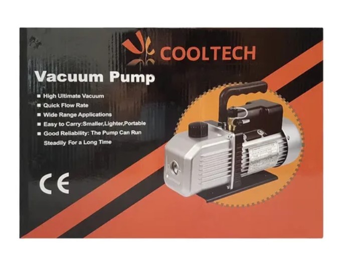 Bomba de vacío Cooltech 70l 2 Etapas