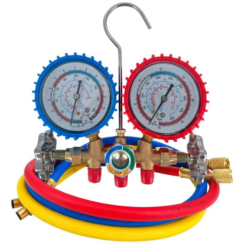 Manifold Refrigeracion Aire Acondicionado Manometro R22 R 22