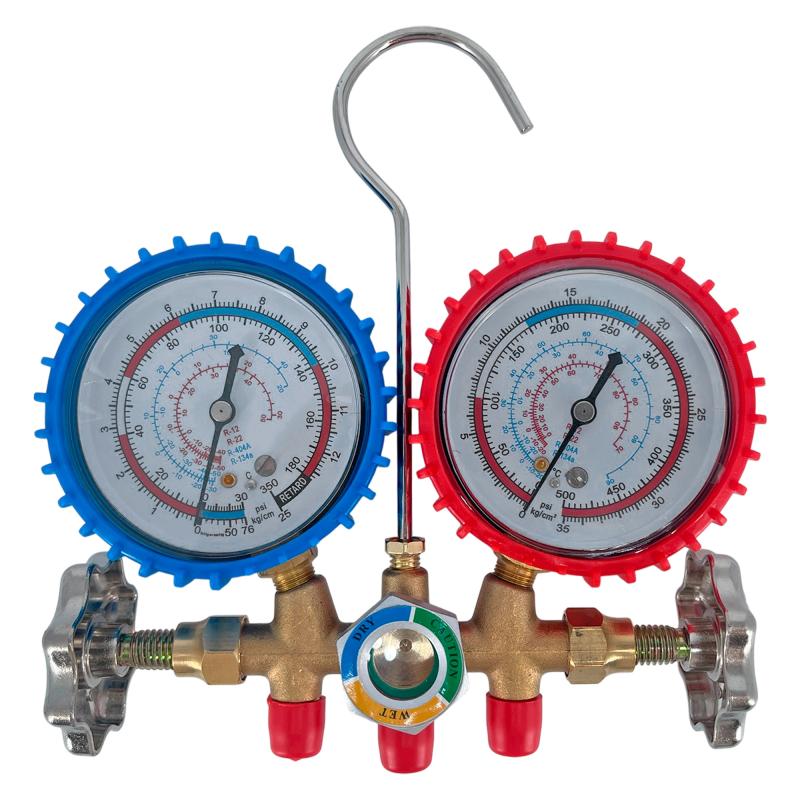 Manifold Refrigeracion Aire Acondicionado Manometro R22 R 22