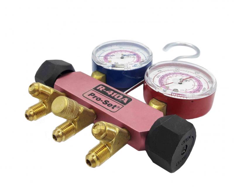 Manifold R410 CPS con mangueras Calidad Premium