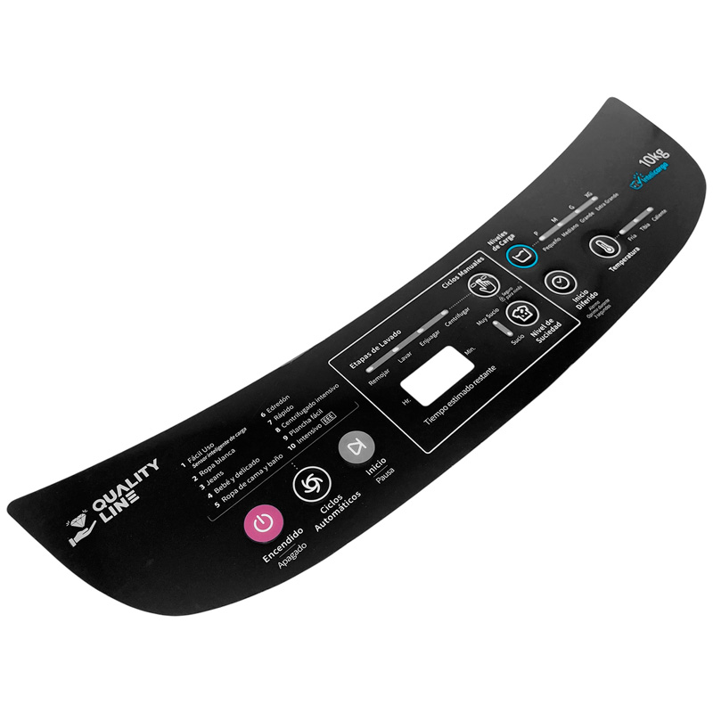 Membrana Panel Para Lavarropas Whirlpool Wwi16