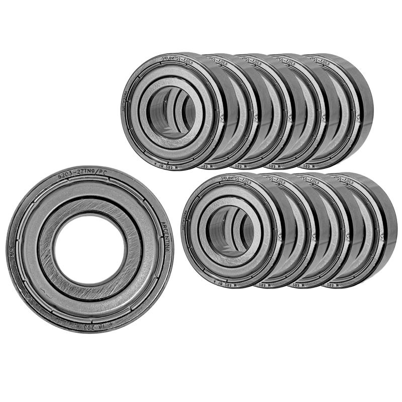 Ruleman 6203 2rsh Skf Rodamientos Pack X10 Unidades