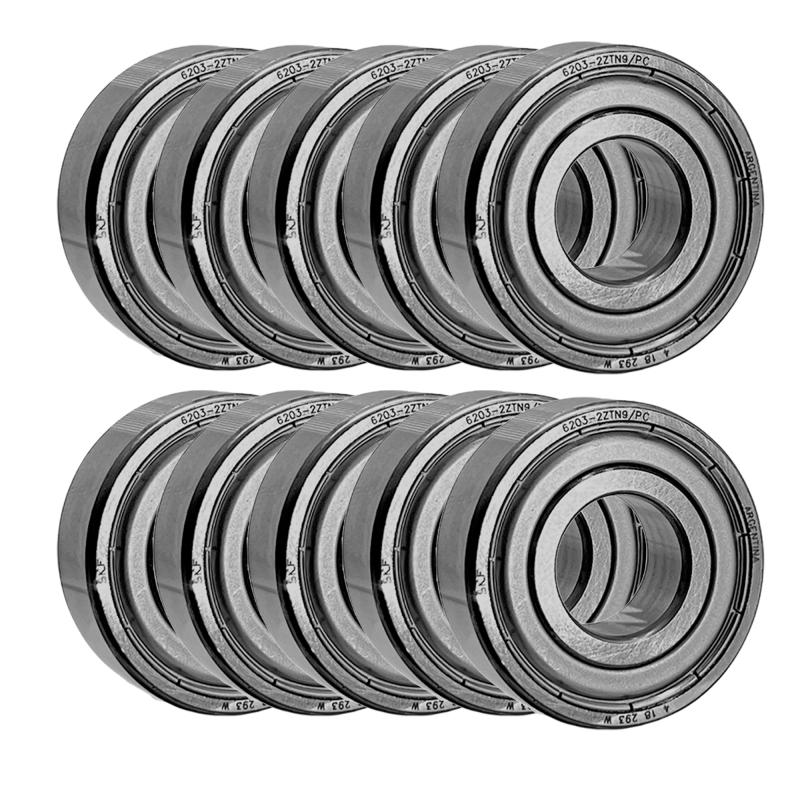 Ruleman 6203 2rsh Skf Rodamientos Pack X10 Unidades