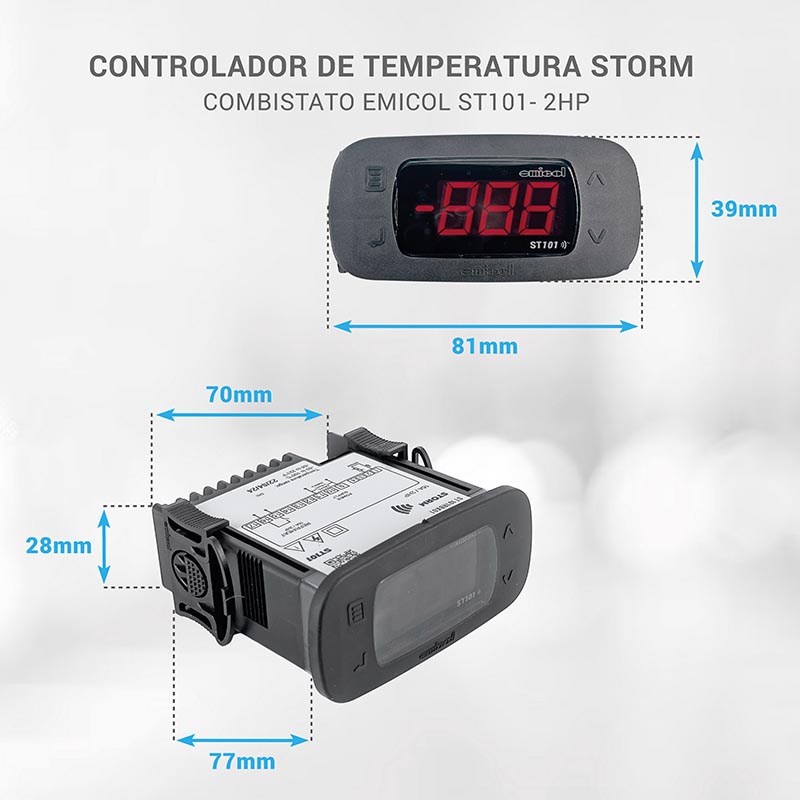 Combistato electrónico Emicol ST101 Conexi¢n NFC