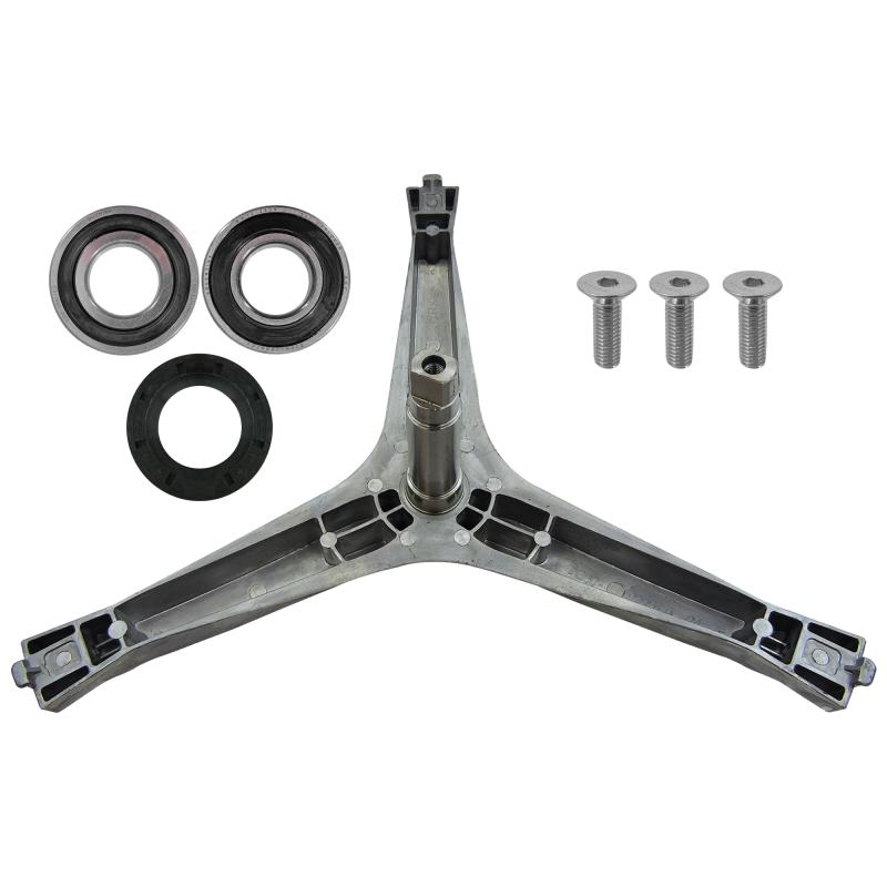 Kit Eje Soporte Rulemanes Reten Lavarropas Samsung Wf8650