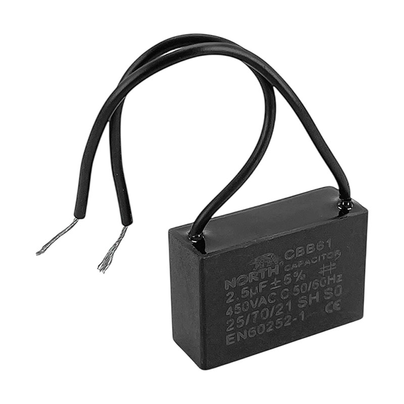 Capacitor 2,5 Uf 450v Ventilador Aire Acondicionado North