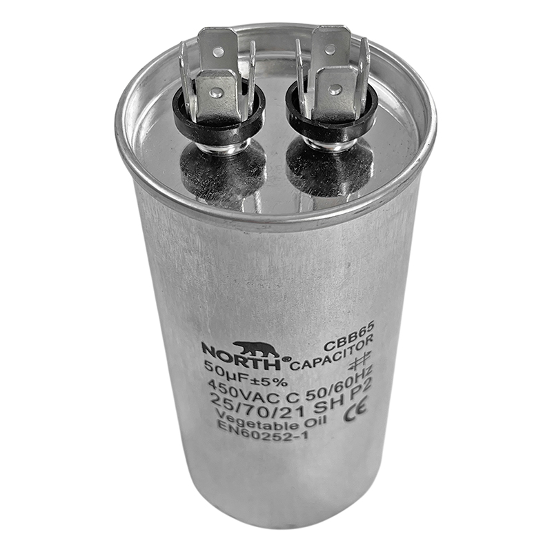 Capacitor Para Aire Acondicionado 50 Mf 450 Vac North
