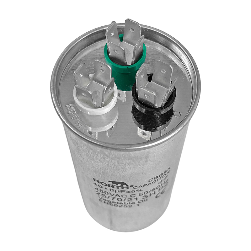 Capacitor Metalico Aire Acondicionado Split Dual 40 + 8 Uf