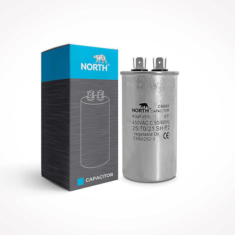 Capacitor Marcha 40 Uf Microfaradios 450 Vac North