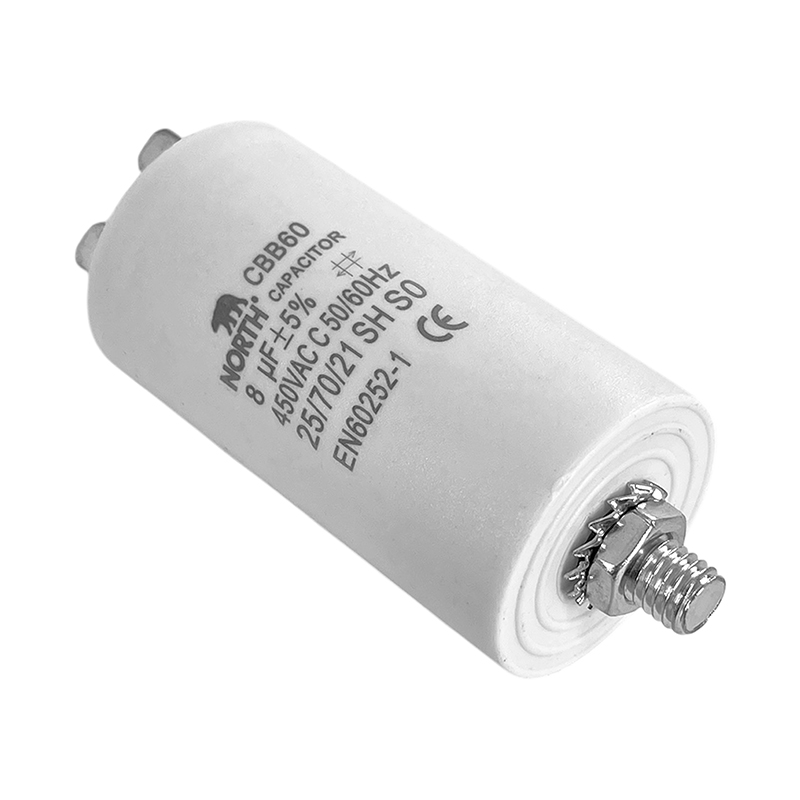 Capacitor Marcha 8 Uf Microfaradios 450vac North