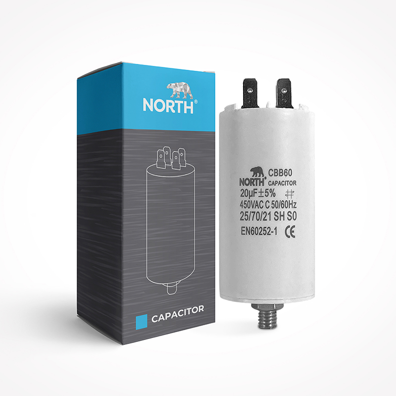 Capacitor De Marcha 20uf 450vac North