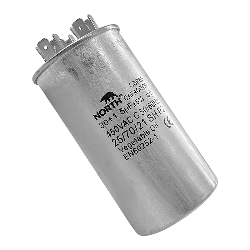 Capacitor Metalico Dual 30 + 1,5 Mf Aire Acondicionado Split