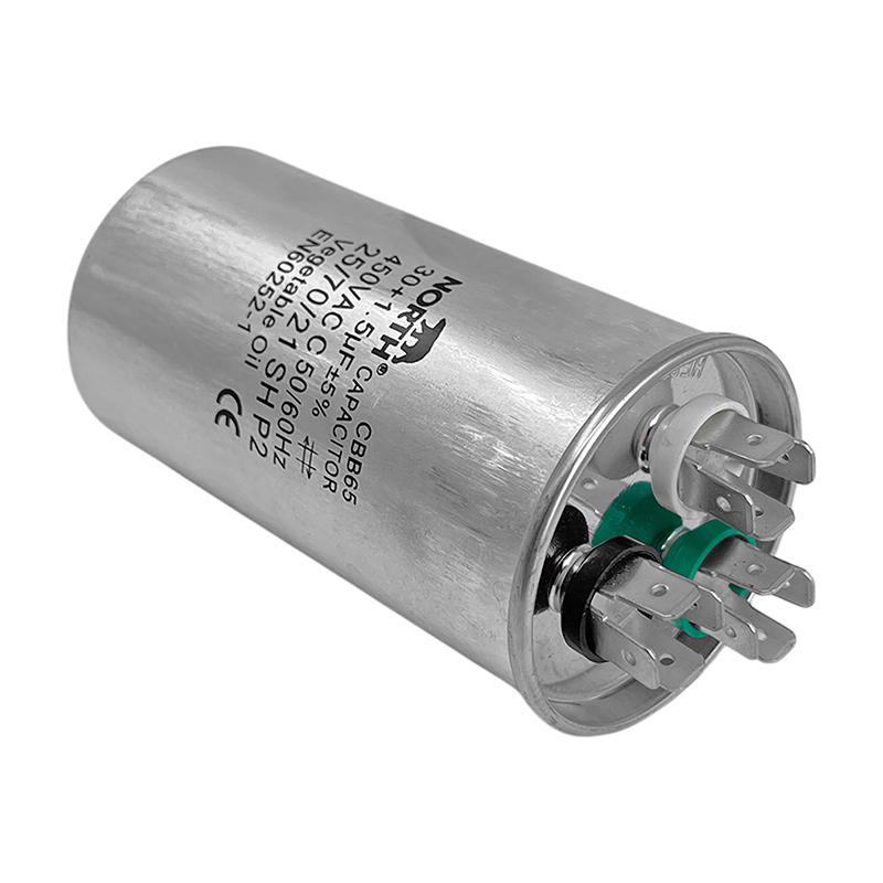 Capacitor Metalico Dual 30 + 1,5 Mf Aire Acondicionado Split