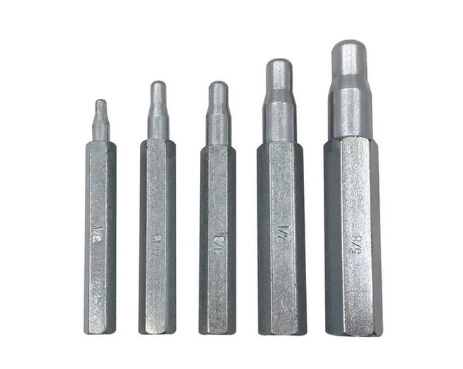 Juego de punzones agranda caños apto refrigeración