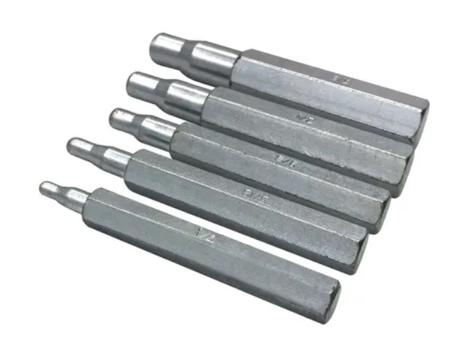 Juego de punzones agranda caños apto refrigeración