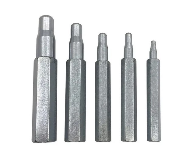 Juego de punzones agranda caños apto refrigeración