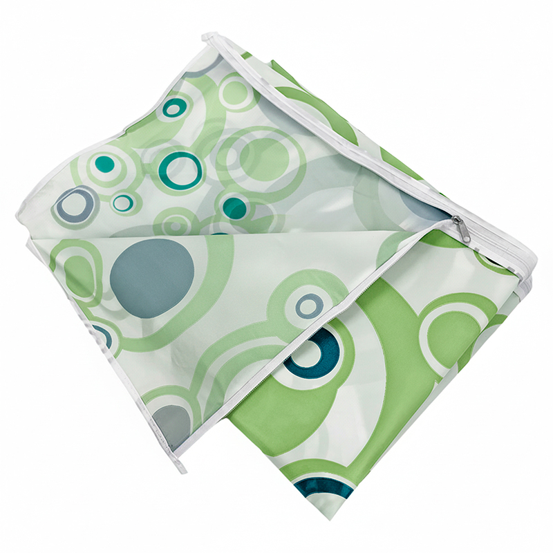 Funda para lavarropas 60x60x81 carga frontal estampada impermeable verde